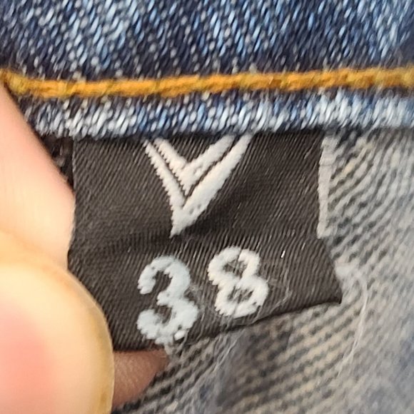 VIA DUTTUS 20" Brazilian Denim Blue Jean Skirt Womens Size 2 NWT - Picture 4 of 11